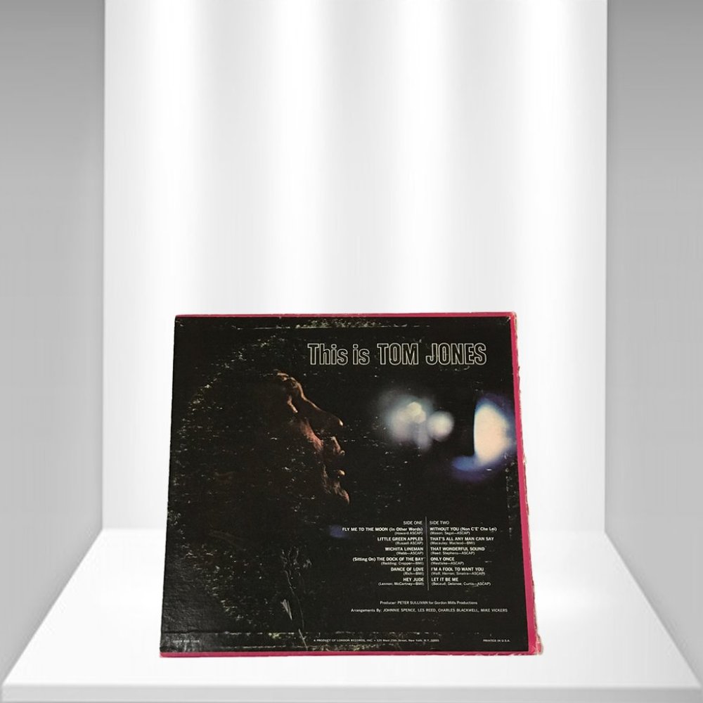 Tom Jones ‎– This Is Tom Jones: Parrot LP 1969 Vinyl (Pop)